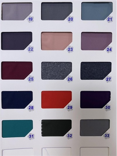 GZ-YXYF 3168# Cool and Beautiful Pull Frame Width: 160CM Weight: 200GSM Composition: 16%spandex 84%polyester Moisture wicking front view